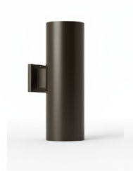 Modern Cylinder LED Wall Light – Indoor/Outdoor Up & Down Sconce