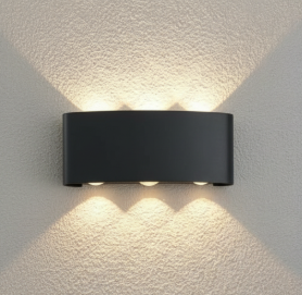 Sleek Multi-Beam Up & Down LED Wall Sconce
