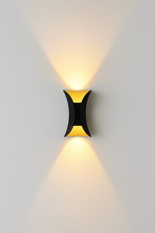 Modern Hourglass Double-Sided LED Wall Sconce