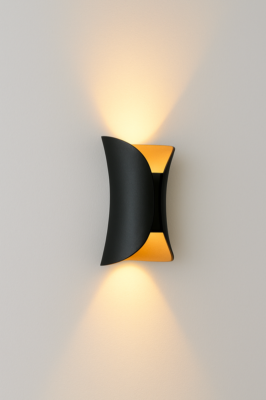 Modern Hourglass Double-Sided LED Wall Sconce
