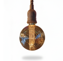 Rustic Orb LED Pendant