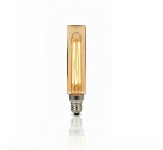 BROOKS LED Vintage Tube Filament Bulb – 220-240V Energy Saving Light
